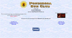 Desktop Screenshot of ponderosasunclub.com